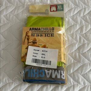Duluth Trading Co Armachillo Boxer Briefs - Green and Blue